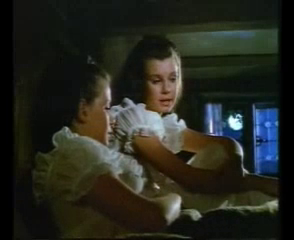 Real life twins Madeline and Mary Collinson Play Frieda and Maria Gellhorn in Twins of Evil (1971)
