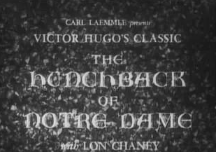 Public Domain: The Hunchbak of Notre Dame (1923) Lon Chaney Sr