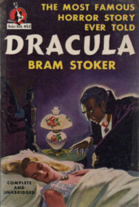 Dracula by Bram Stoker: Vintage Book Cover