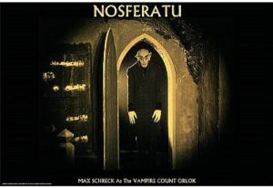 Nosferatu Movie Poster Showing Max Schreck