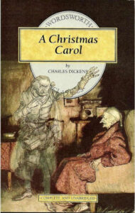 A Christmas Carol by Charles Dickens - Book Cover (Wordsworth Editions)