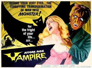 Atom Age Vampire (1960) Film Poster