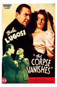 The Corpse Vanishes - Film Poster with Bela Lugosi