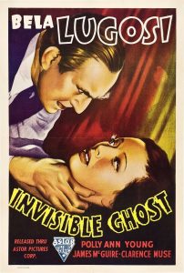 Bela Lugosi/Invisible Ghost Movie Poster