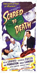 Bela Lugosi in Scared to Death (Movie Poster)