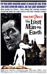 The Last Man on Earth (Movie Poster Featuring Vincent Price)