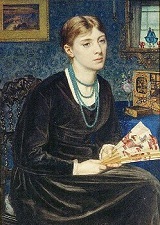 Portrait of Mrs Alfred Baldwin (1845 — 1925) Mrs Alfred Baldwin (Victorian Author)