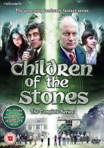Children of the Stones (Children's TV series -1977): DVD Cover Featuring some of the main cast members