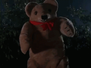 Giant, Killer Teddy Bear Scene - Dolls (1987)