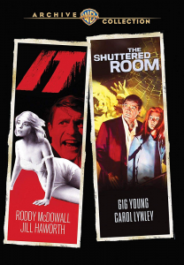 DVD Case: It!, Starring Roddy McDowall + The Shuttered Room, Starring Oliver Reed