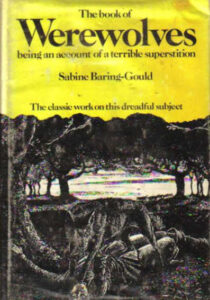The Book of Werewolves by Sabine Baring-Gould: Vintage Book Cover