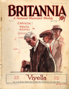 Britannia magazine: front cover (1 March 1929)