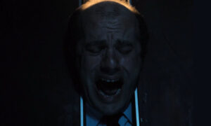 The Night Watchman Gets His Head Trapped Between the Lift's Doors -- What Happens Next is Nasty