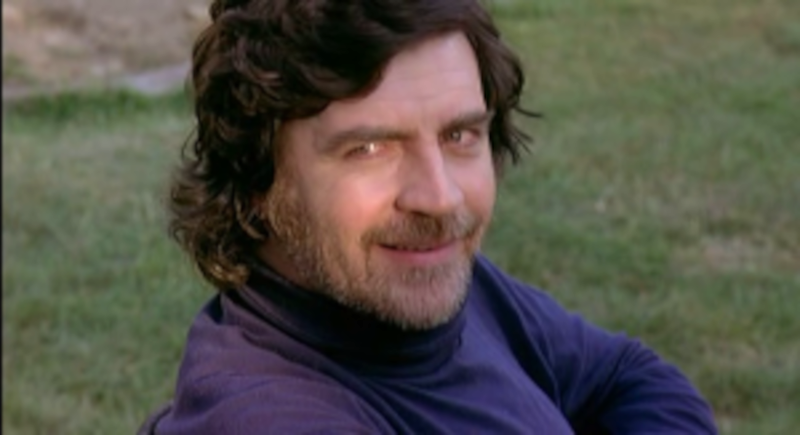 Alan Bates, looking strangely menacing, in the 1978 film The Shout