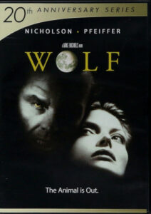 Wolf (1994) - DVD Cover Featuring Jack Nicholson and Michelle Pfeiffer