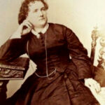 Old photograph of author Mary Elizabeth Braddon