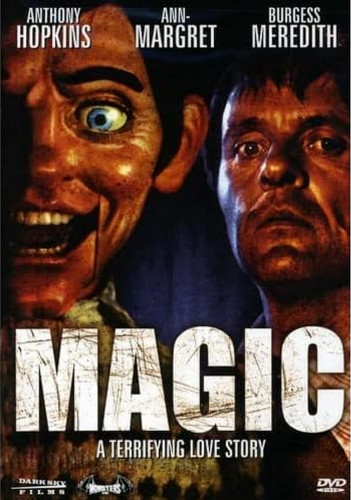 Magic (1978) - DVD cover featuring Anthony Hopkins