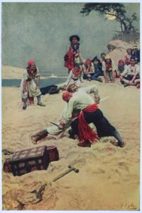 Howard Pyle pirate illustration