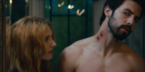 Josephine de La Baume and Milo Ventimiglia in a scene from Kiss of the Damned (2012)