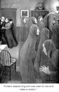 Illustration by Peter Newell for the story The Vacant Lot by Mary E. Wilkins Freeman