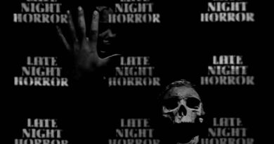 Late Night Horror TV Series: Screenshot Combo from the Introduction