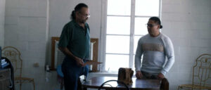 Sergio Cantu and Keekee Suki in a scene from Don't Break the Rules (2024)