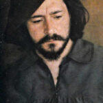 Leonid Andreyev: Autochrome self-portrait (1912)