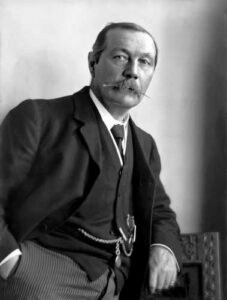 Photograph of Sir Arthur Conan Doyle (1859 – 1930)