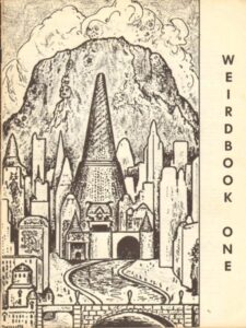 Front cover of Weirdbook #1 (Fanzine published by W. Paul Ganley in 1968)