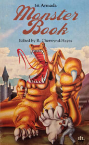 The 1st Armada Monster Book (Cover featuring a large, orange dragon)