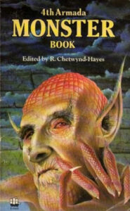 The 4th Armada Monster Book (Cover featuring the face of human-like monster)