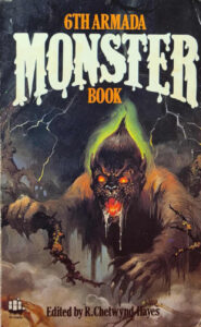 The 6th Armada Monster Book (Cover featuring a hairy swamp monster with claws, and fiery eyes and mouth)