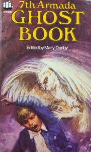 The 7th Armada Ghost Book (Cover featuring a boy fleeing from a large, white owl)