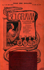 Belgravia: A London Magazine - Early Cover