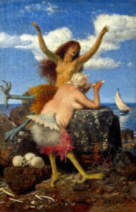 Sirens painting by Arnold Böcklin
