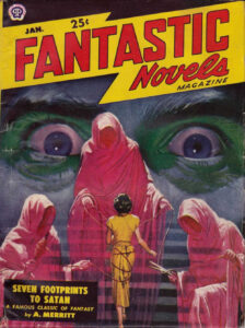 Fantastic Novels magazine: Front Cover from the issue published in January 1949.