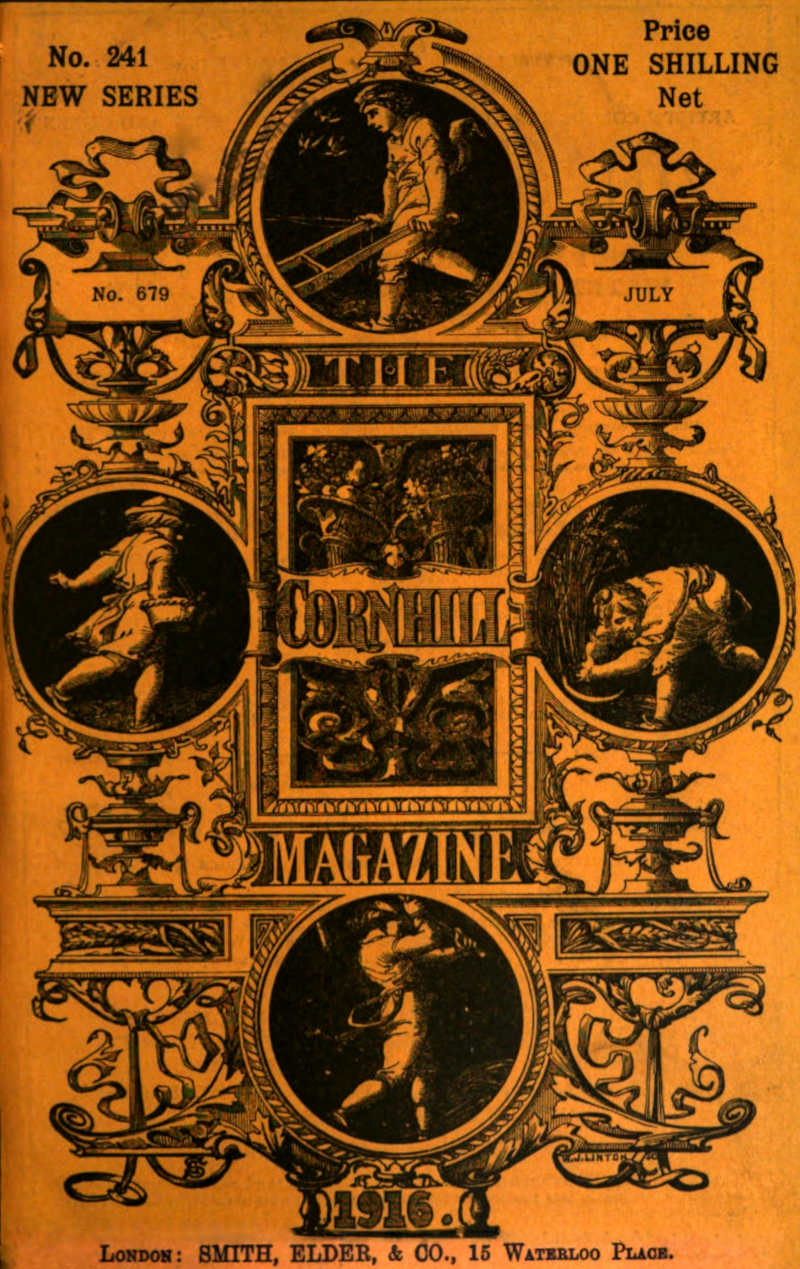 The Temple Bar magazine - front cover (July 1916)