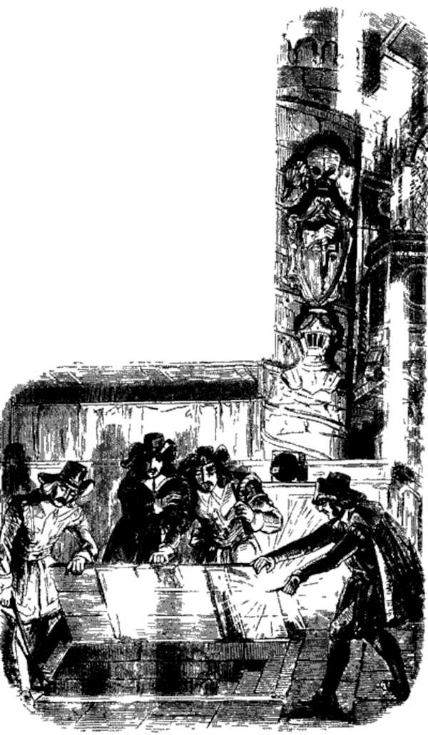 Original illustration from Varney the Vampire Chapter VII