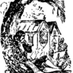 Pen and Ink illustration from Varney the Vampire Chapter XII