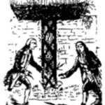Black and white illustration from Varney the Vampire chapter XIII