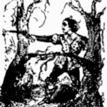 Original illustration from Varney the Vampire