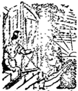 Original illustration from Varney the Vampire