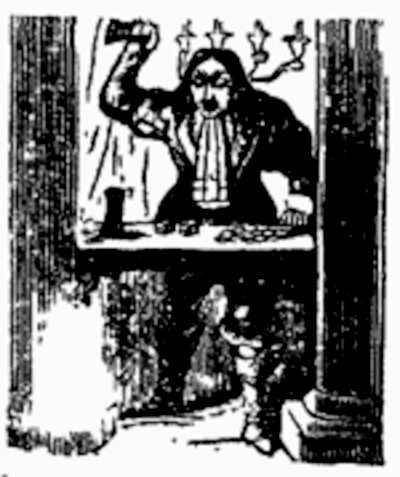 Original illustration from Varney the Vampire Chapter VI