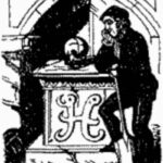 Original illustration from Varney the Vampire Chapter VII