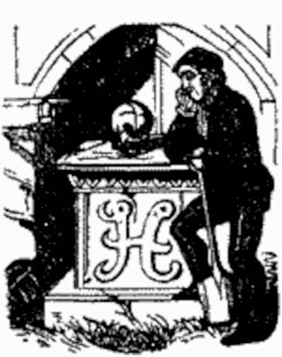 Original illustration from Varney the Vampire Chapter VII