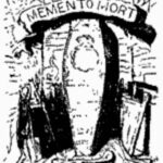 The Coffin: Original illustration from Varney the Vampire Chapter VIII