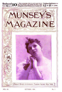Munsey's Magazine - front cover (October 1894)