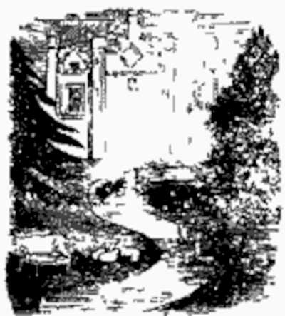 Illustration from Varney the Vampire, chapter XL