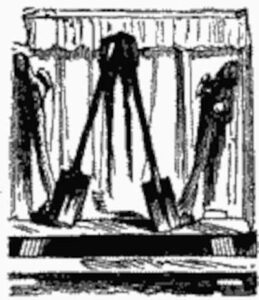 Illustration from Varney the Vampire, chapter XLI