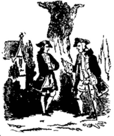 Illustration from Varney the Vampire, chapter XLIII